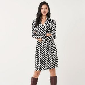 Diane Von Furstenberg Jeanne Two Wrap Dress size 0